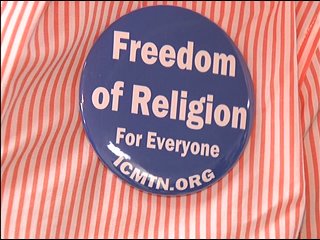 Freedom of religion badge