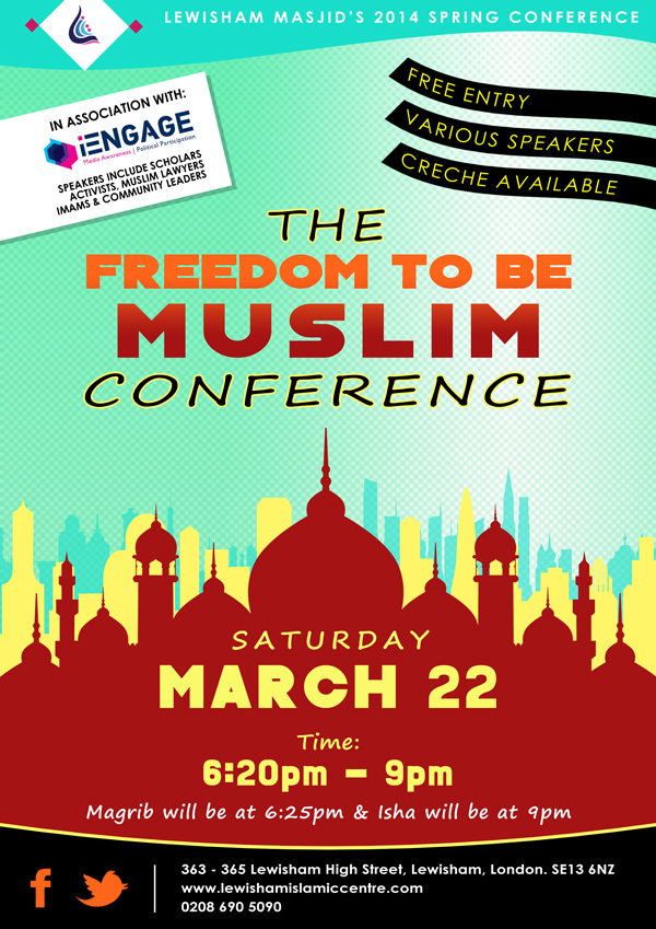 Freedom to be Muslim conference