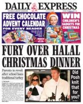 Fury Over Christmas Dinner