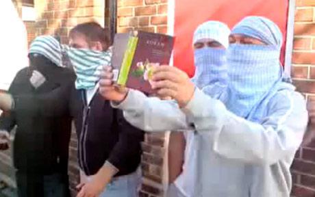 Gateshead Quran burning