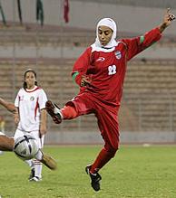 Iranian girls football