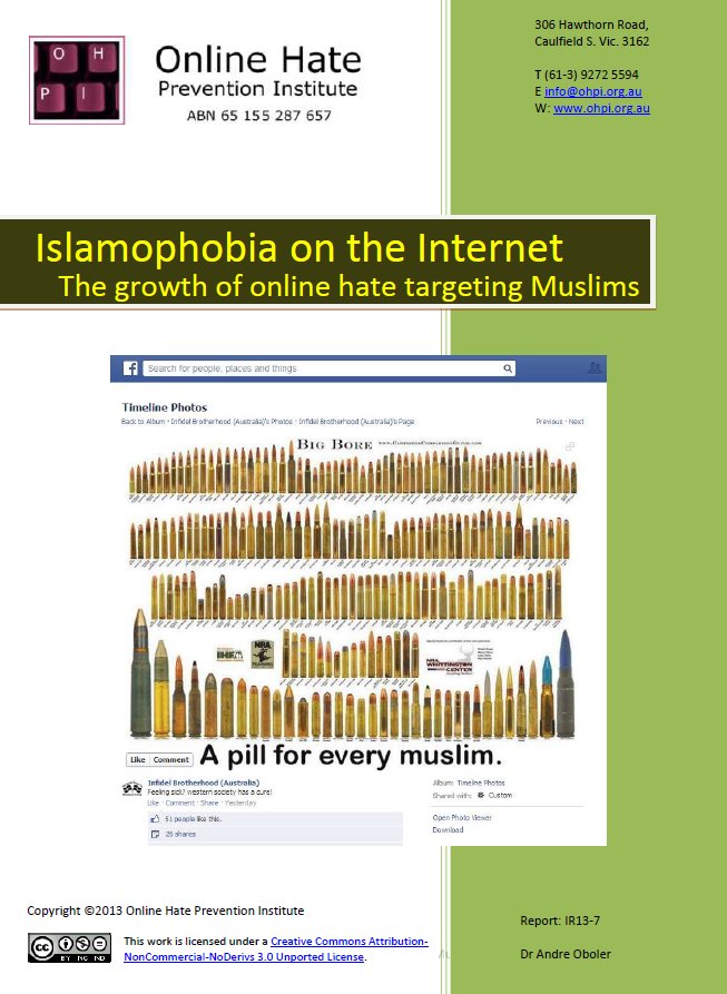 Islamophobia on the Internet