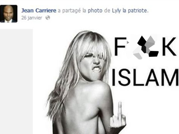 Jean Carriere Facebook post