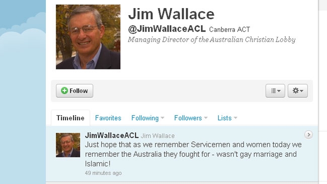 Jim Wallace tweet