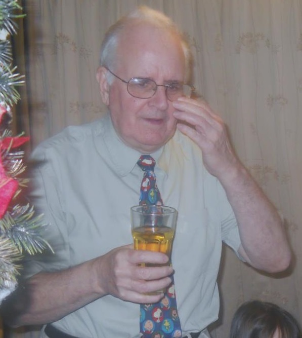 John Kearney with drink