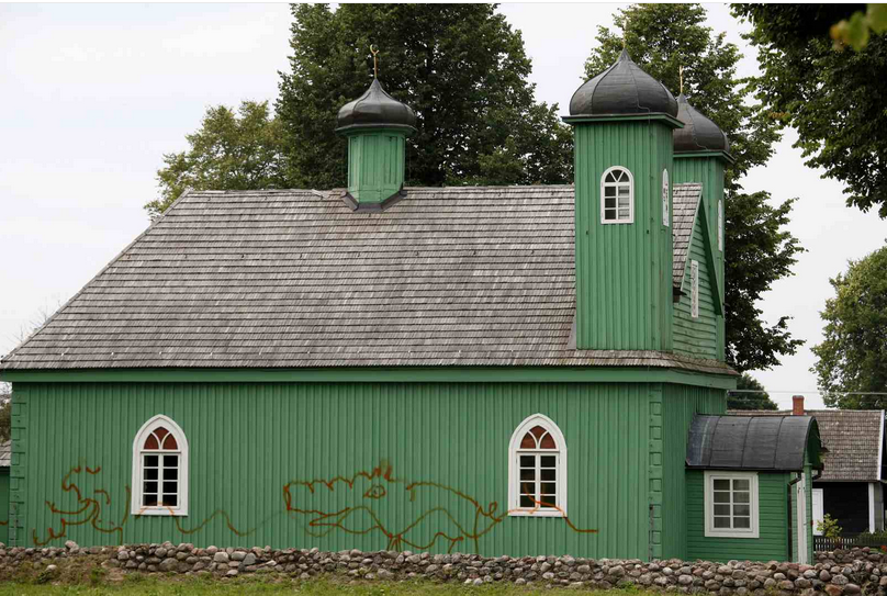 Kruszyniany mosque graffiti