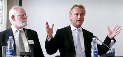 Lars Hedegaard with Geert Wilders