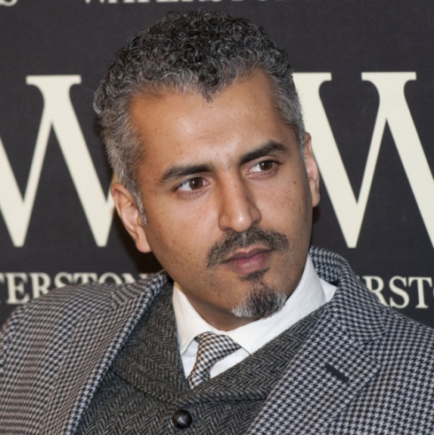 Maajid Nawaz at Waterstones