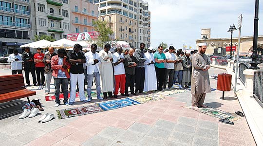 Maltese Muslims protest