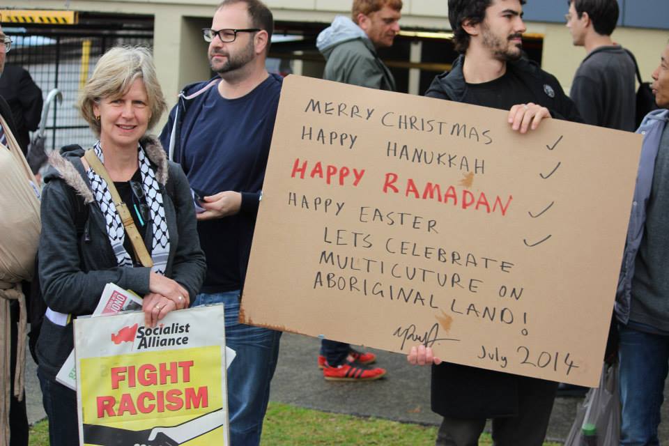 Marrickville counter-protest