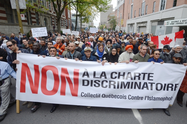 Montreal protest against Charter of Values (2)