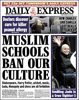 Muslim Schools Ban Our Culture