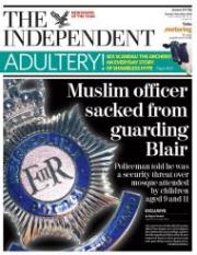 Muslim officer sacked