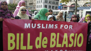 Muslims for Bill de Blasio
