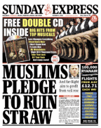 Muslims pledge to ruin Straw