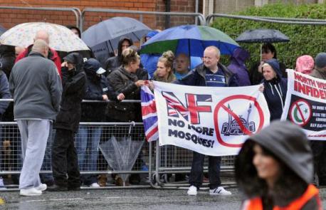 NWI protest Bolton August 2014