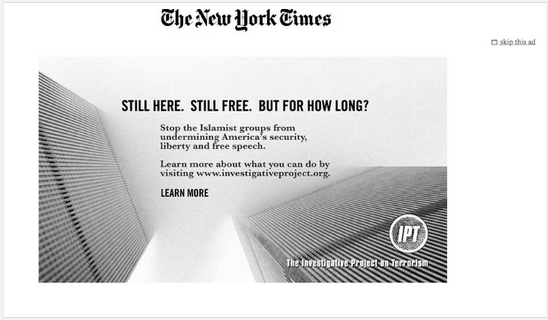 NYT IPT ad