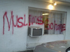 Nashville mosque vandalism