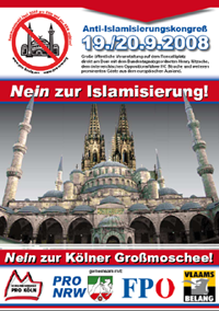 Nein zur Islamisierung