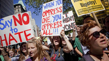 New York demonstrators