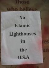 No Islamic lighthouses