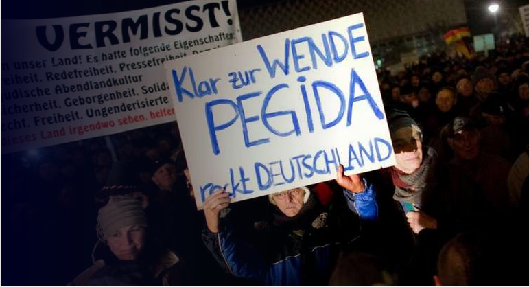 PEGIDA placard