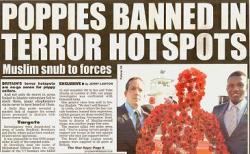 Poppies banned