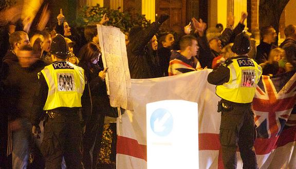 Portsmouth mosque demonstration