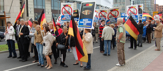 Pro Deutschland Pro Berlin demo August 2011