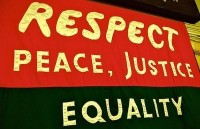 Respect banner