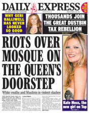 Riots Over Mosque
