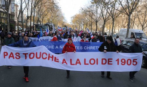 Résistance républicaine demonstration December 2013