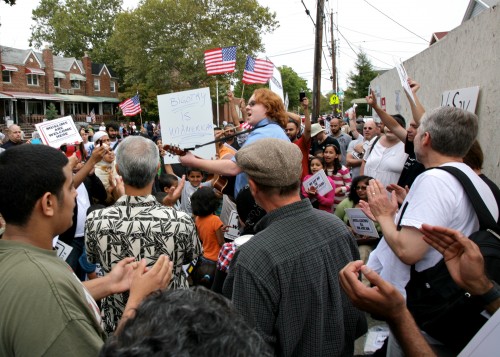 Sheepshead Bay mosque supporters