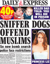 Sniffer dogs offend Muslims