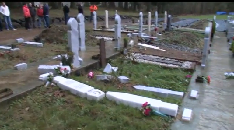 Snohomish County cemetery vandalism