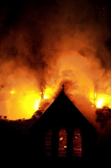 St Michael's Church fire