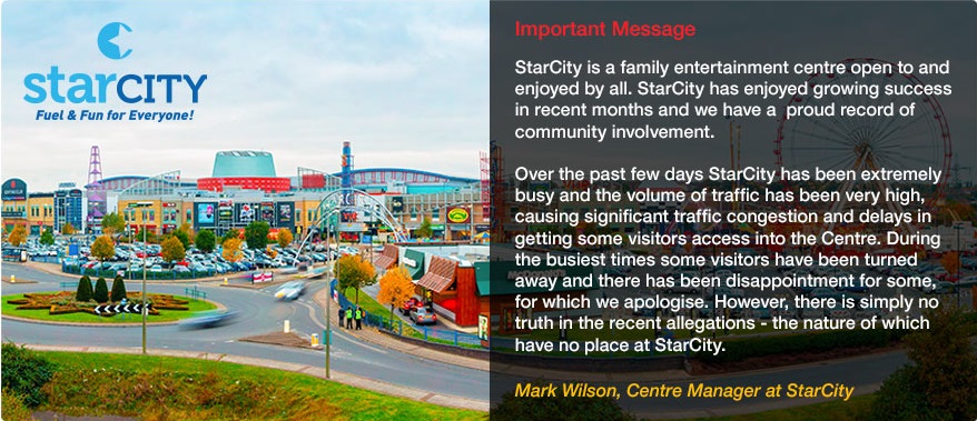 Star City statement