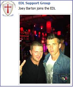Stephen Lennon with Joey Barton
