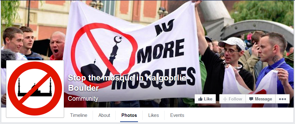 Stop the mosque in Kalgoorlie Boulder