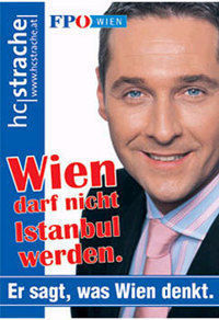 Strache poster