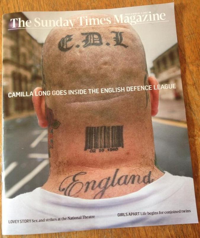 Sunday Times Magazine on EDL