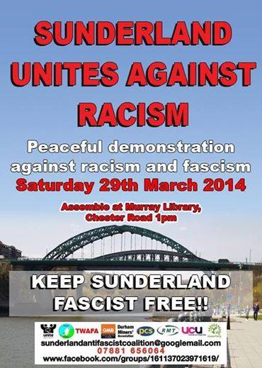 Sunderland Unites Against Racism counter-protest (1)