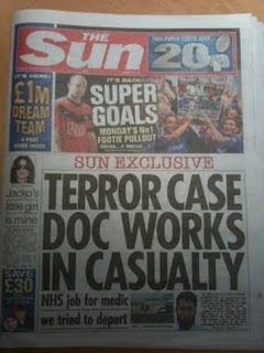 Terror case doc works in casualty