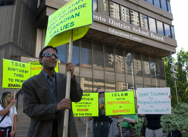 Toronto District School Board protest