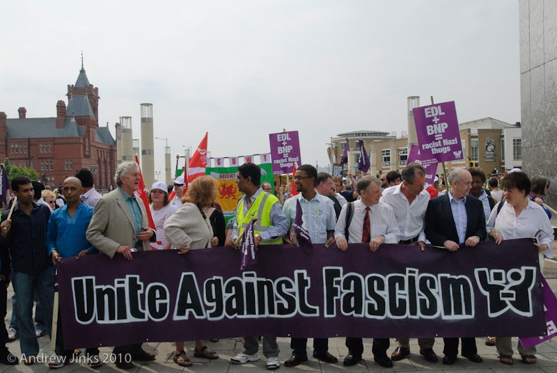 UAF demonstration Cardiff