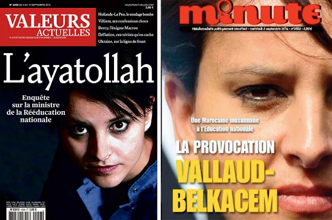 Valeurs actuelles and Minute