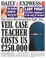 Veil Case Teacher Costs Us