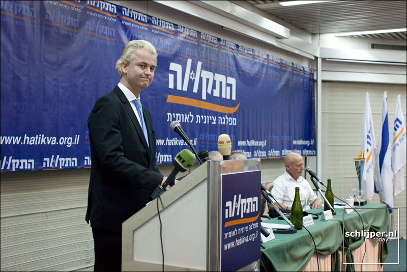 Wilders in Tel Aviv