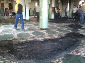 al-Muayar mosque arson